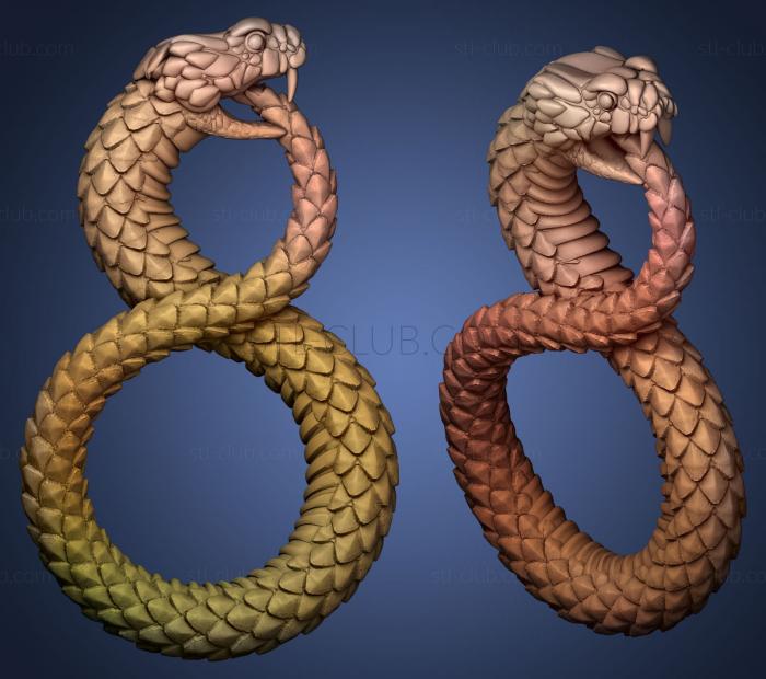 Змея восемь